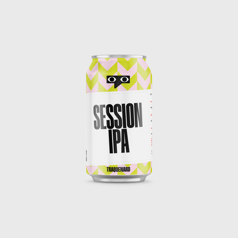 Canette de bière Session IPA Traquenard, brasserie de Sion